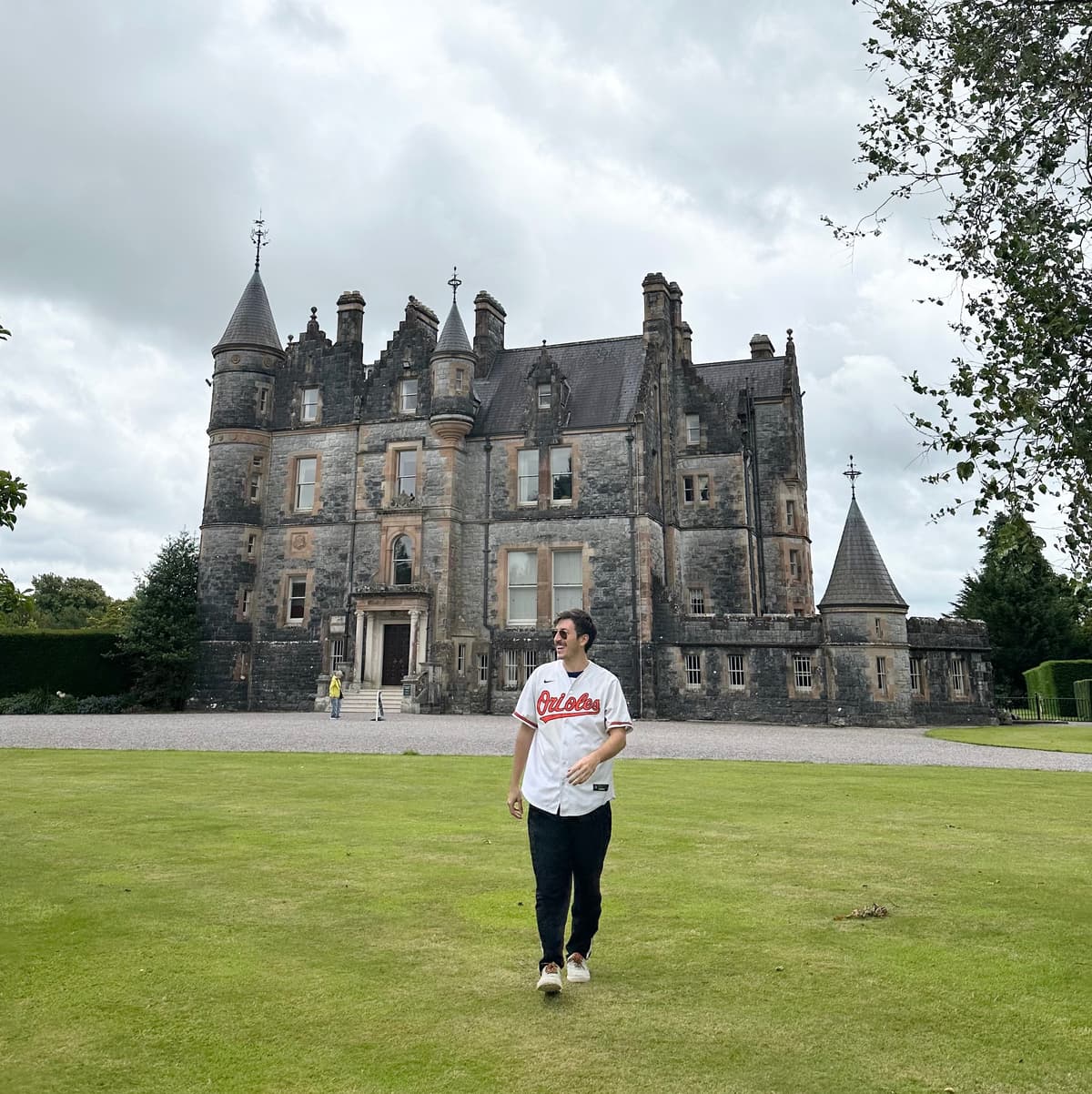 Matt enjoying the landmarks and scenery of Cork, Ireland